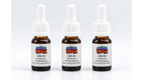 Soins CBD - Huile de CBD 500 mg